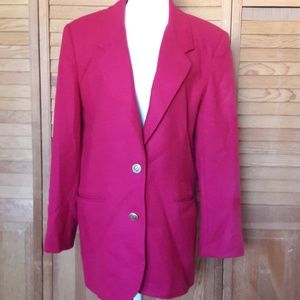 Hunt Club Red Blazer Size 12